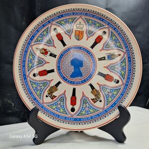 Queen Mum Silver Jubilee Plate